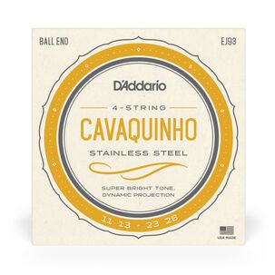 Set De Cuerdas Cavaquinho Stainless Ej93 Daddario